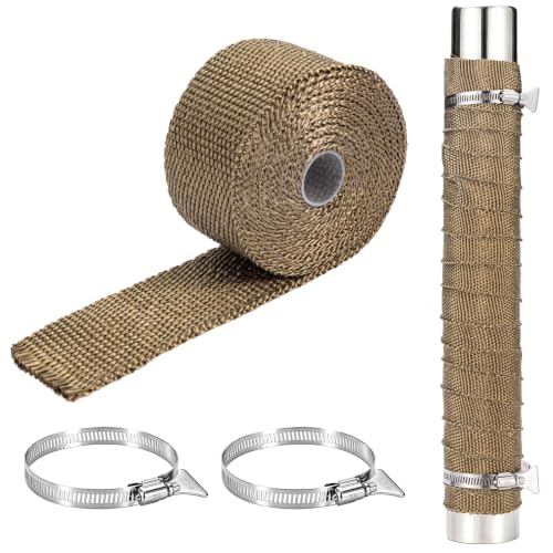 Fireproof Pipe Wrap Stove Chimney Pipe Cove rCamping Wood Stove Chimney Pipe Wrap (Fireproof Pipe Wrap) - color: Fireproof Pipe Wrap
