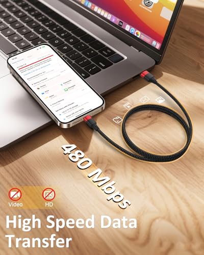 3ft USB C Cable, 3 Pack USB A to USB C Cable for iPhone 16 15, Nylon Braided Type C Charger Cord Fast Charging for Samsung Galaxy S25 S24 S23 S22 Ultra, Pixel 10 9 - size: 3 FT