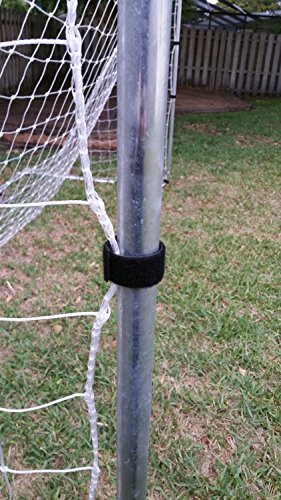 ENVISIONED 1" x 16' Reusable Hook & Loop Strong Grip Roll - Black (1" Wide, 16 Feet Long) Cut to Size, Multi-Purpose Fastener, Plant Ties, Garden Support, Gear Organizer, Securing Bundles, etc. - size: 1" x 16''