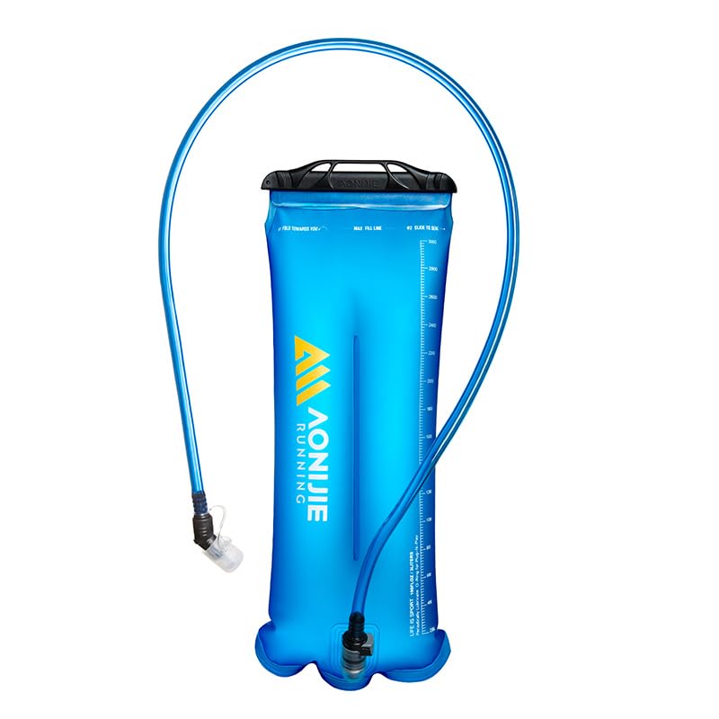 AONIJIE Hydration Bladder 3L Water Reservoir, Leakproof Water Storage Bladder Bag, BPA Free, Large Opening, for Hiking Camping Running - color: G1#3L Bladder