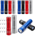12 Pack Mini Small LED Flashlights USB C Rechargeable Flashlights Bulk Portable Ultralight Camping Bright High Lumens EDC Flash Light for Home Emergency Hurricane Supplies Christmas Gift - color: 12 Pack