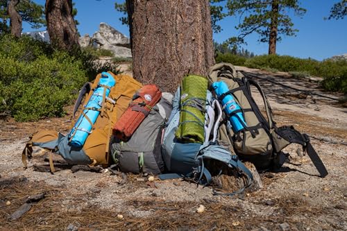 Crazy Creek HEX 2.0 PowerLounger for Day Hiking & Backpacking Trips, 250 LBS Weight Capacity, Adjustable Straps, Compact Design, Water-Resistant - color: Copper/Slate, size: Power Lounger