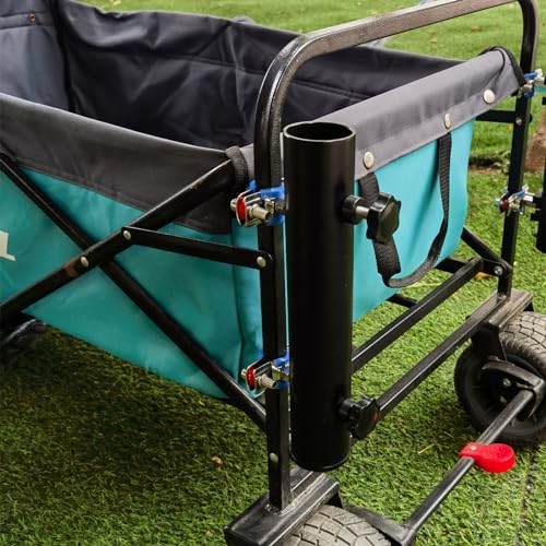 Rod Holders - Ideal for Wagons, Gardening Wagons, Gorillas and Campers, Golf carts. Clip-on mounting. - color: Black2