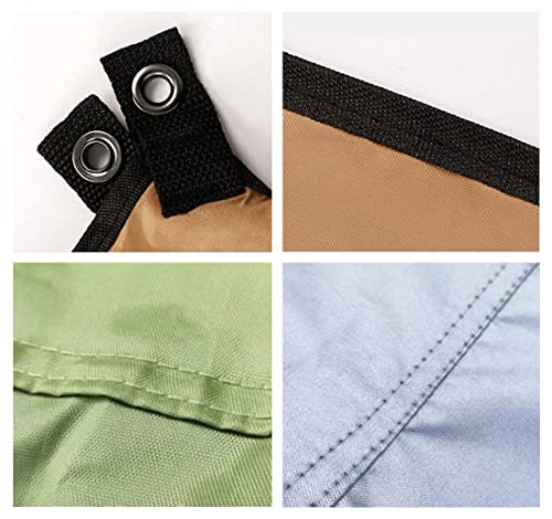 WANLIAN Windbreaks Stove Windscreen (No Included Poles) | Camping Beach Windshield Shelter,Backpack Portable Picnic Screen,Sunshade Screen,Outdoor Caravan Privacy Shield,forBBQ Picnic
