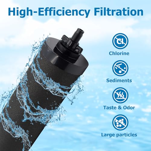 Water Filter Replacement for Berkey® BB9-2 Black Carbon Filters