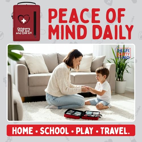 The Life Safety Pro Baby First Aid Kit - Grab and Go, 3 Sizes - size: Medium