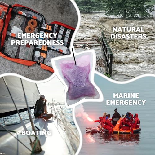 OTS Osmo Seal 4-Pack Emergency Desalination Kit, Salt Water Filter
