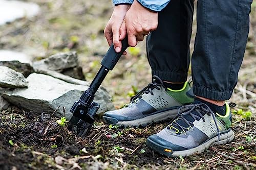 Gerber Gear 22-41578N Gorge Folding Shovel, Black , 47.5 cm | Collapsible lightweight design, military-grade durability, includes carrying case, ideal for camping, hiking, survival prep