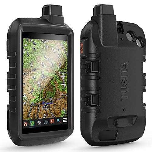 TUSITA Case Compatible with Garmin Montana 760i 750i 710i 700i 700 710 - Silicone Protective Cover - GPS System Accessories