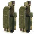 Upgrade Laser Cut 1000D Molle Torniquet Pouch, Tactical Medical Tourniquet Pouch Holster - color: 2PCS- CP