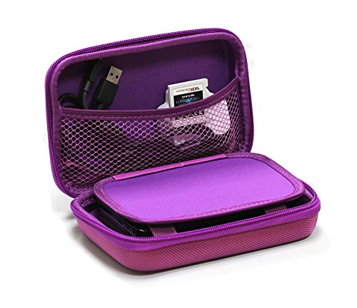 Navitech Purple Power Bank EVA Cover/Case/Travel Case Compatible with RAVPower 10050mAh Portable Charger Waterproof Dustproof Shockproof Power Bank