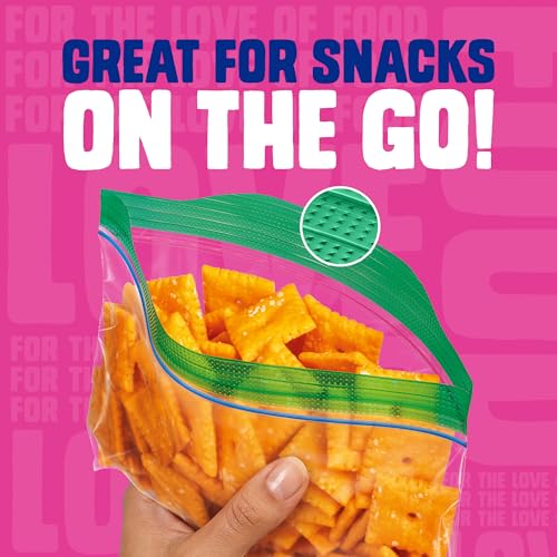 Ziploc Snack Bags, Easy Open and Close, Small Plastic Storage Bags, 324 Bags Total - size: 324 Count