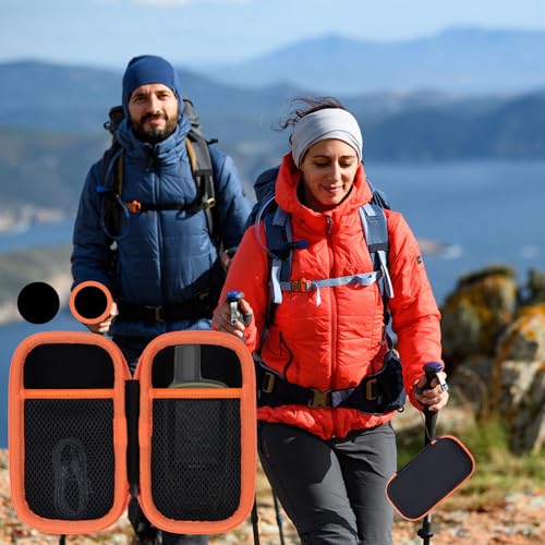 Lebakort Hard Case Compatible with Garmin GPSMAP 67 / 67i / 66i / 79sc / 65 / 86sci / 65s / 66s / 66st Button-Operated Rugged GPS Handheld (Black Case) - color: Black Case