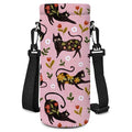 RICHEN Neoprene Water Bottle Carrier Bag with Adjustable Shoulder Strap,Insulated Water Bottle Cover for Stainless Steel/Glass/Plastic Bottles - color: BC-51, size: 500ml