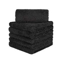CARCAREZ Premium Microfiber Towels, Car Drying Wash Detailing Buffing Waxing Polishing Towel with Plush Edgeless Microfiber Cloth (Black) - color: Black