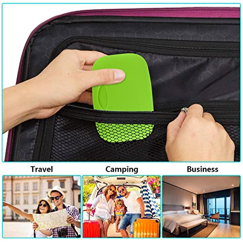 2 Pcs Plastic Soap Case Holder Container Box Home Outdoor Hiking Camping Travel Light Green - color: Green