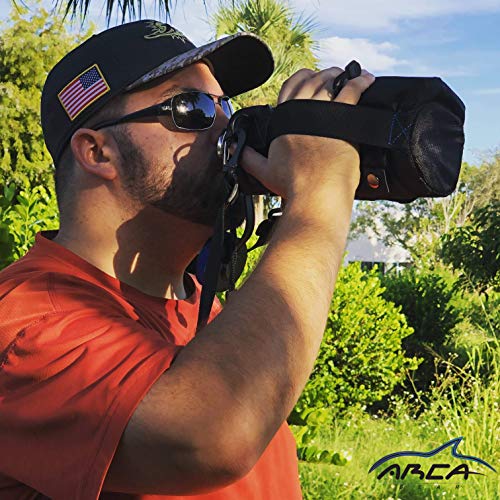 Arca Gear 40 oz Hydro Carrier - Insulated Water Bottle Sling w/Carry Handle, Shoulder Strap, Wallet and Two Pouches - The Perfect Flask Accessory - Deep Blue - color: Deep Blue