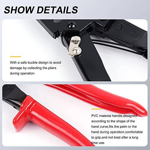 Knoweasy Cable Cutter and Ratchet Wire Cutter Works for Aluminum and Multi-core Cables up to 240mm² - size: HS325A