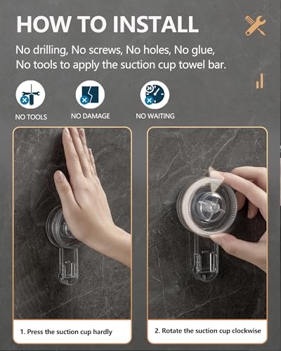 Soap Dish - Clear Suction Cup Soap Dish for Shower with Strong Suction & Reusable Adhesive NO-Drilling Self Draining Removable Waterproof Soap Sponge Holder for Shower Bathroom Bathtub Kitchen
