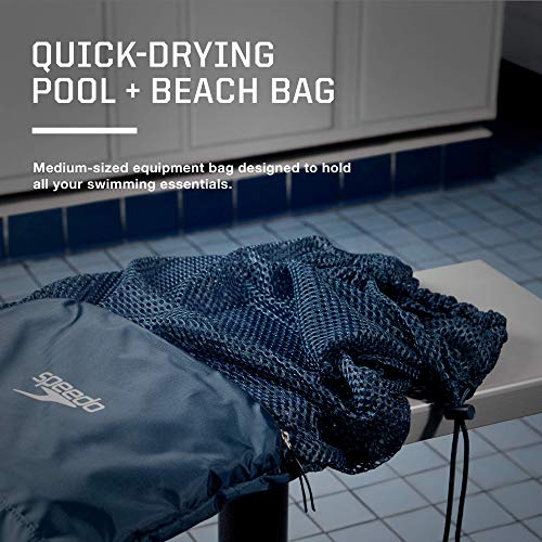 Speedo Drawstring Ventilator Mesh Equipment Bag - color: Formula One