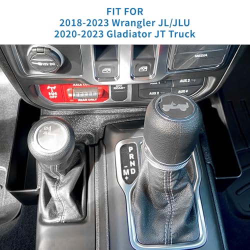 Zxiaochun 4PCS Center Console Organizer for 2018-2023 Wrangler JL/JLU/4XE - size: FOR 2018-2023 Wrangler JL