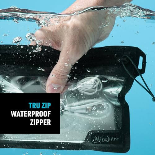 Nite IZE Runoff Waterproof Pocket - Waterproof Pouch for Passports, Phones, & Travel Essentials - Dry Bag with Tough Protection for Beach Trips, Outdoor Activities, & Travel Adventures - size: One Size