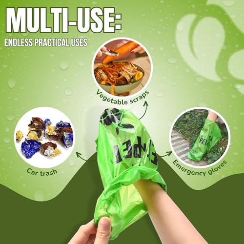 Pet N Pet Poop Bags for Dogs, 1080 Count, Plant Based, Unscented, Green - color: Pea Green - Unscented