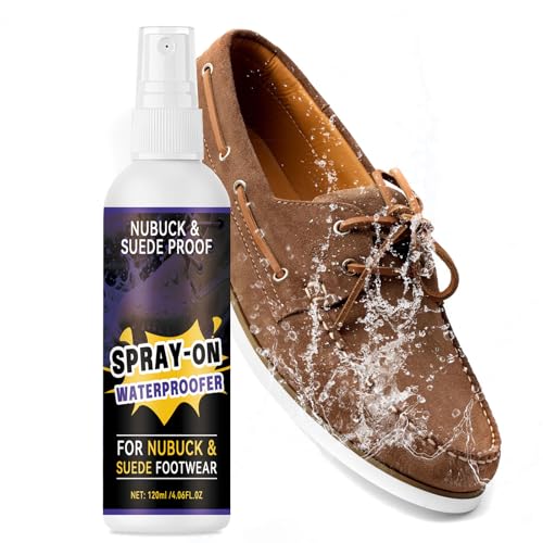 Shoe Protector Spray, Shoe Waterproof Spray, Waterproof & Stain Repellent for Sneaker, Boot, Suede, Canva & Fabric