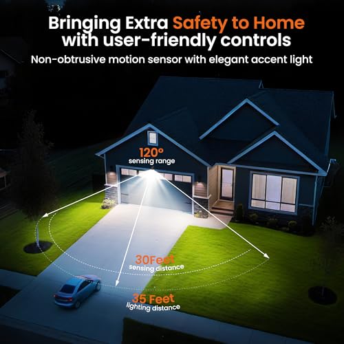 USB Rechargeable Motion Sensor Light Outdoor, 4000mAh Built-in Battery 600 Lumen Spotlight, IP65 Waterproof Cordless Wall Light for Porch Garage House - color: Brown