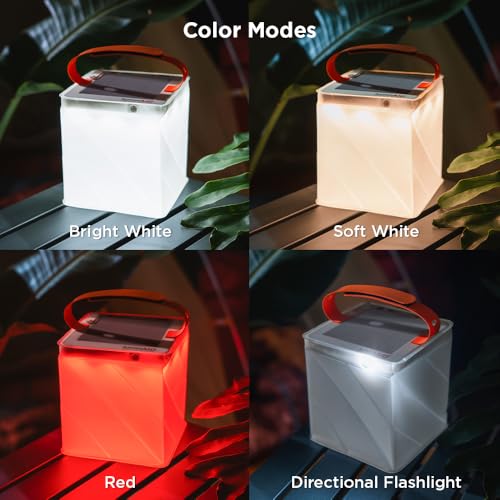 LuminAID Survivor Inflatable Solar LED Camping Lantern & Dual Phone Charger - style: 600 Lumens