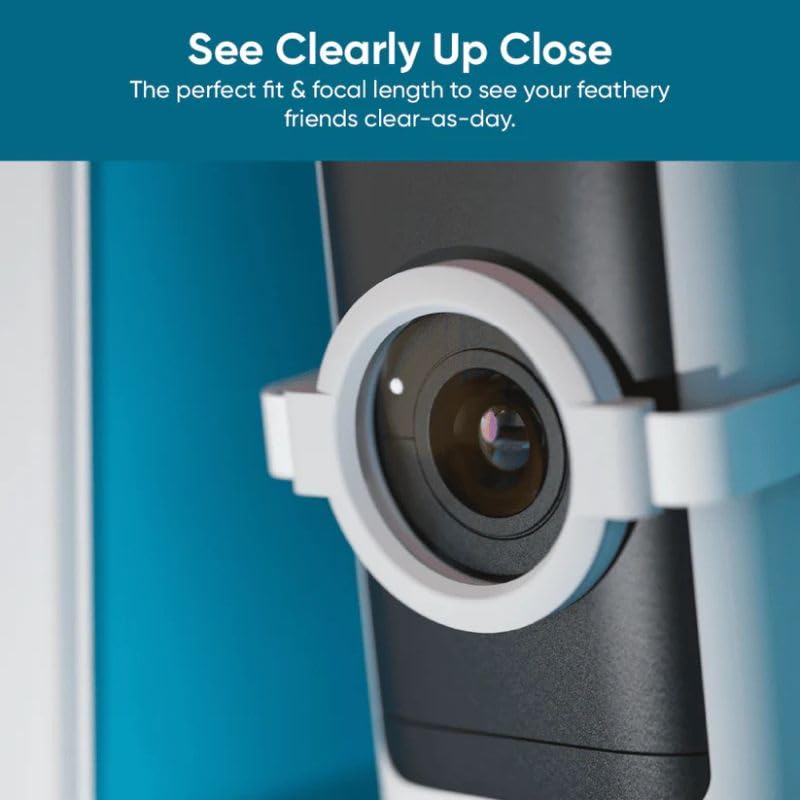 Wyze Camera Macro Close-Up Lens Attachment | Macro Close-Up Lens; Stunning Clarity Details; Quick Easy Install; Universal Wyze Compatible