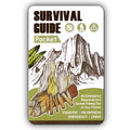 Tiny Pocket Survival Guide EDC Survival Kits Military Grade for Field Emergency, First Aid, Disaster, and Rural Urban Preparedness - style: Partially Waterproof (Covers Only)