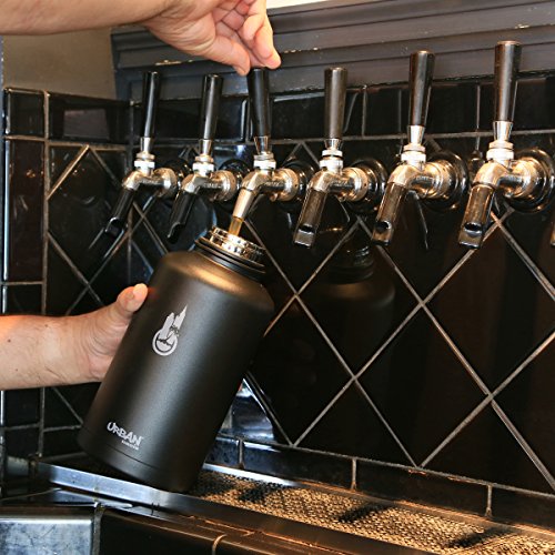 Urban Oasis Water Bottle - Cold/Hot - Double Wall Vacuum Insulated Stainless Steel Wide Mouth Drinking Container, 64 oz - size: 64 Ounces