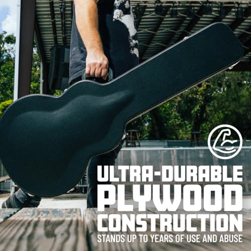 Gator Cases Hard-Shell Wood Guitar Case for 339 Style Guitars, (GWE-339) - style: 339 - Semi-hollow
