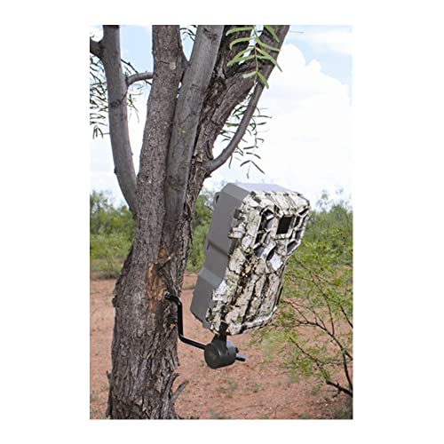 HME Economy Trail Camera Holder with 360-Degree Camera Head Compact Sturdy Design Easy Installation Versatile Compatibility (Pack of 6) - size: 6.50x5.24x1.38 (Pack of 6)
