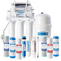 PureDrop RTW5AK-UV Reverse Osmosis Water Filter System with Alkaline & UV - style: RO water system w/ Alkaline & UV