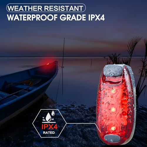 LED Safety Lights(4 Pack).Clip On Strobe&Running Lights.High Visibility Accessories Gear for Your Reflective,Bicycle etc.for Runners, Bike, Walking,Dog Collar, Stroller - color: Pink&Blue