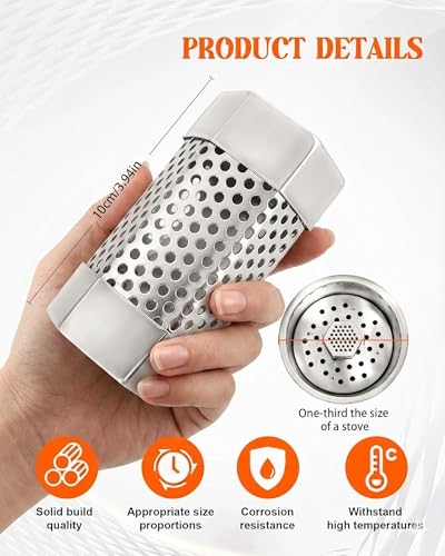 Breather Tube Compatible with Solo Stove Mesa XL ﻿ | Camping Fire Pit Accessories, Outdoor Bonfire Campire Tool, Tabletop Accessories