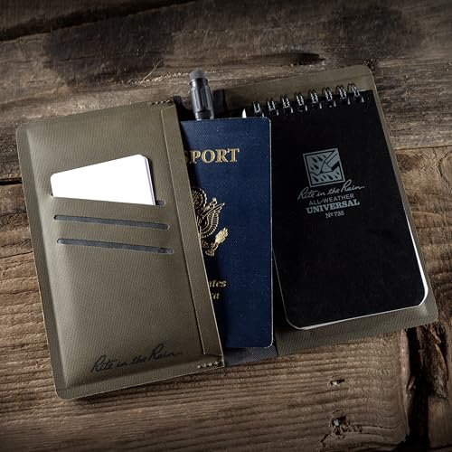 Rite in the Rain Weatherproof 3” x 5” Horizon Wallet, Tough TPU Construction, Side Opening Wallet (No. H935) - size: Horizon Wallet