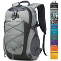 40L Hiking Backpack Lightweight Daypack Waterproof Travel Camping Backpack for Men Women Sport Packable - color: A3-gray