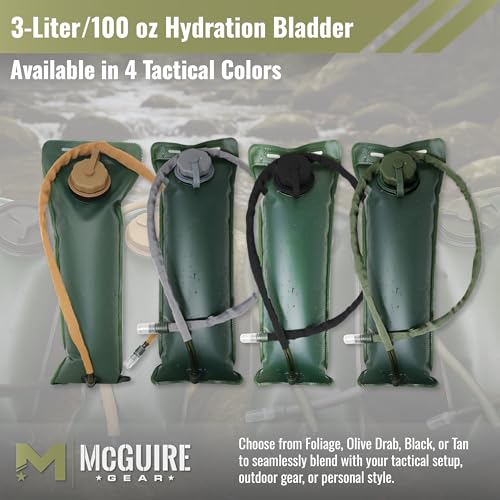 Hydration Bladder, 3L/100 oz. Water Bladder, Leak Proof Hydration Pack, Water Reservoir with Insulated Drinking Tube for Hiking, Cycling, and Biking