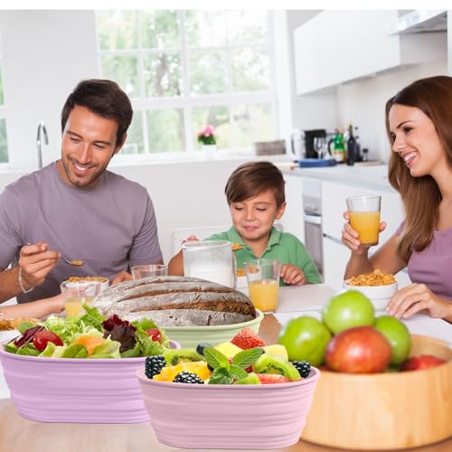 4Pcs Silicone Banneton Bread Proofing Baskets, 10" Collapsible Sourdough Bread Baking Supplies Non-Stick Oval Dough Proofing Bowl Containers Oven Safe for Various Tastes Bread Making-BPA Free - size: 10" Oval