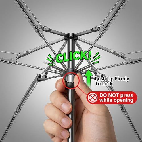 GAOYAING Compact Travel Umbrella with Case Sun&Rain Lightweight Small and Compact Suit for Pocket 34 Inches - color: Purple, size: 34 Inches