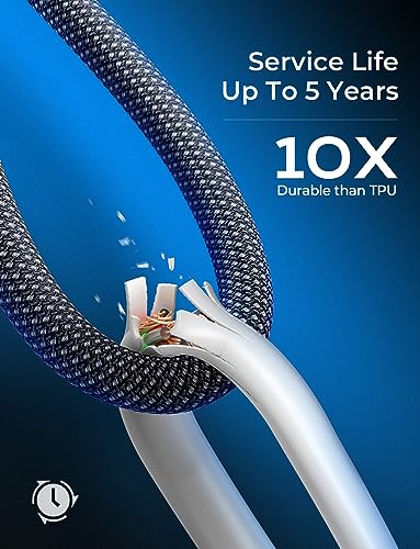 LISEN USB C Cable, 5-Pack [3.3FT] USBC to USBC Cable for iPhone 16e 15 Pro Max Charger Cord, 60W (3.1A) C to C Cable Fast Charging for Samsung S25/S24/23, Switch 2, iPad, MacBook,Black - color: Black, size: 3.3+3.3+3.3+3.3+3.3FT