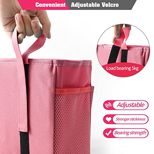 Bunk Bed Organizer, Bedside Caddy Hanging Storage Bag, Pink - color: Pink, size: Small