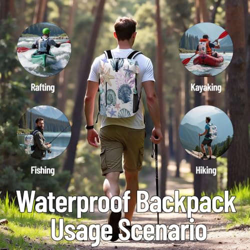 Dry Bag Waterproof Roll Top Floating Backpack 5L/35L/55L - color: Blue2, size: 55L