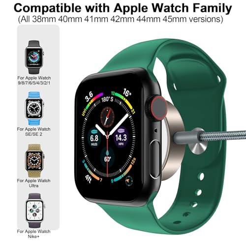 2026 Upgraded Magnetic Fast Charging Cable for Apple Watch Charger - color: Gray, size: 1.0M