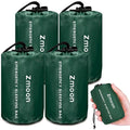 Zmoon Emergency Sleeping Bag Survival Bag, Portable Waterproof Thermal Bivy Sacks,Bivvy Bags,Camping Mylar Sleeping Bag Survival Gear Emergency Blankets Survival Shelter - size: Green Pack of 4