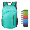 MounTop Outdoor Lightweight Foldable Water Resistant Backpack for Travel Hiking Riding - color: Teal