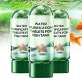 Water Purification Tablets for Fish Tank, Powerful Aquarium Water Purification Tablet, Efficient Clear Turbidity & Improve Water Quality, Remove All Kinds of Turbidity from Fish TankWater (3pcs) - size: 3pcs
